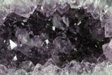 Wide, Purple Amethyst Geode - Uruguay #123775-1